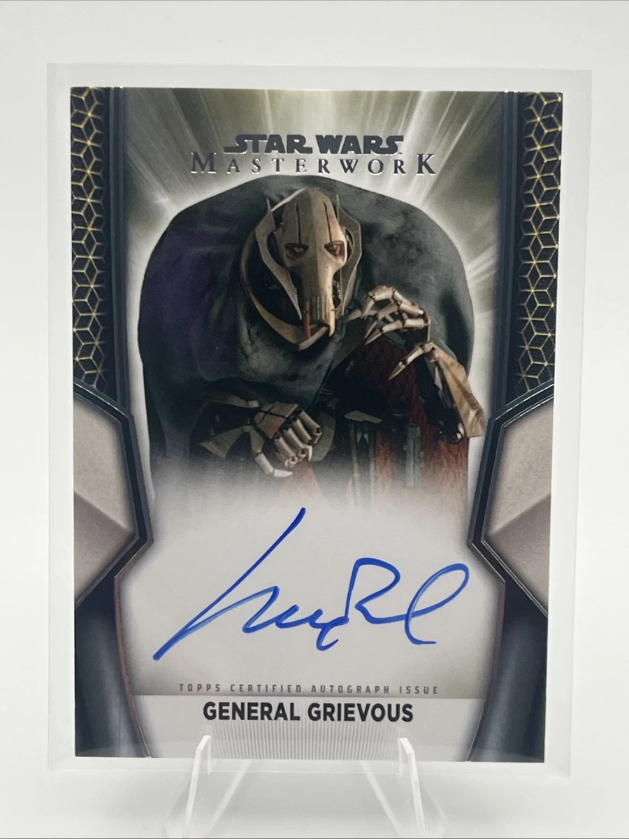 Star Wars Masterwork General Grievous Trading Cards for sale | eBay