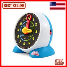 Interactive Learning Clock - Educational Toy for Kids Ages 3-6 with Engaging...