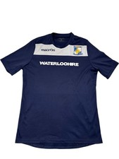 Llandyrnog United Macron Training Navy Shirt | Mens Adult Medium Football Top