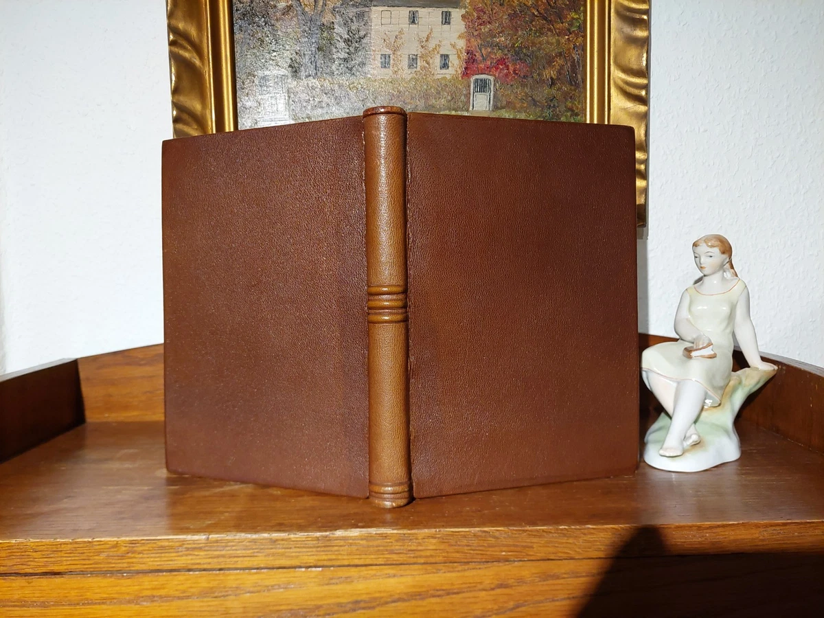 BUCHBINDERLEHRLING 1935-37 Buchbinden LEDER HANDEINBAND Buchbinderei BUCHBINDER