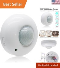 Automatic Ceiling PIR Sensor Switch, 6m Detection, Temp Compatible -20 C to 40 C