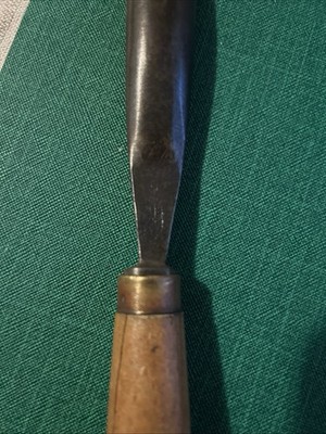 antique carving tool Size 7/8 #18 Chisel By Addis