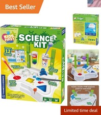 Kids First Science Kit Safe STEM Lab with 20 Tools 12 Engaging Experiments
