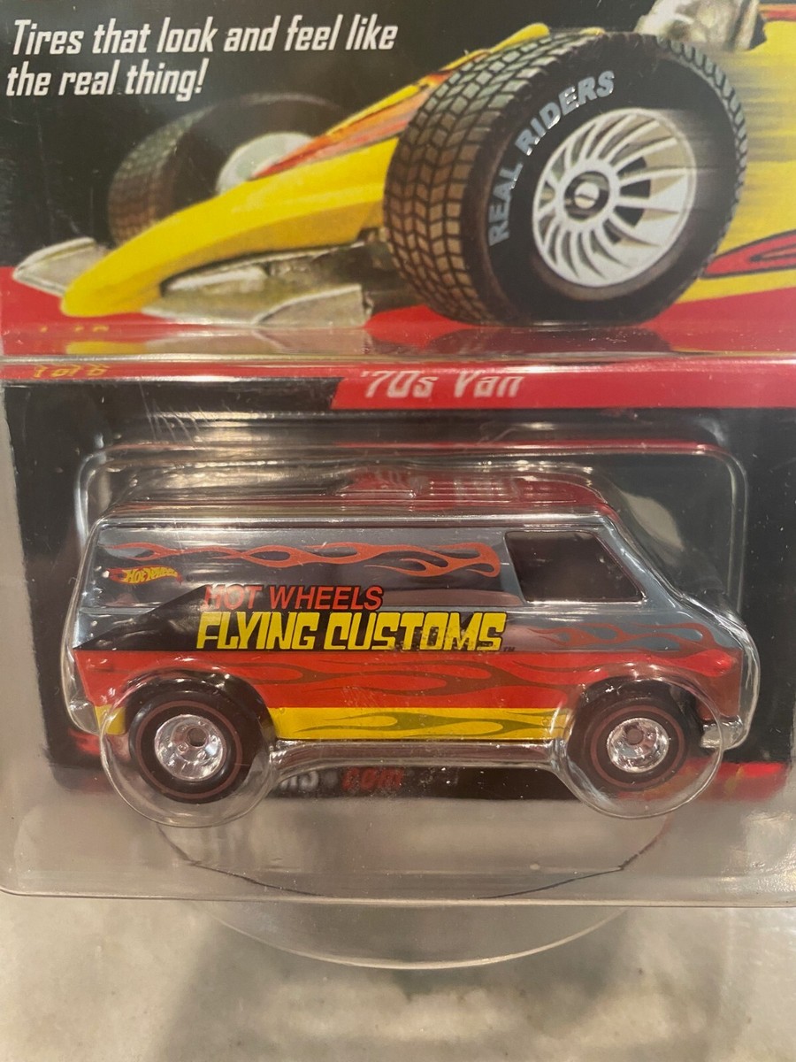 【限定品】Hot Wheels Flying Customs ‘70s Van 2004 Hot Wheels RLC Real Riders Series 4 Flying Customs '70s Van