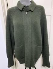 Cardigan Barbour Tokito lana lavorato a maglia verde edizione limitata da To Ki a taglia L ottime condizioni