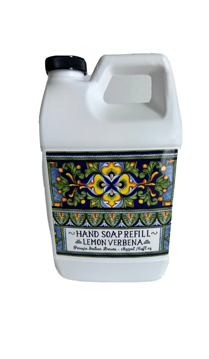 Home & Body Co Perugia Italian Deruta LEMON VERBENA Hand Soap REFILL 64