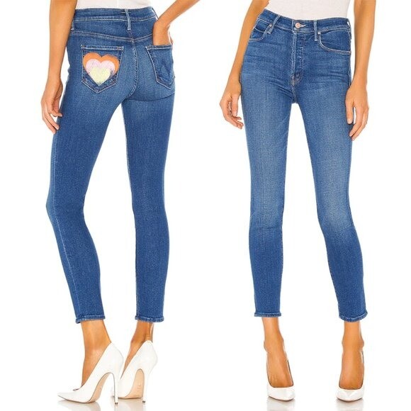 Mother The Super Stunner Ankle Jeans 