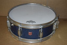 Vintage! Royal S. L. Musical InsT. (Pearl?) Snare Drum Blue 14 x 5 1/2 60's 70's