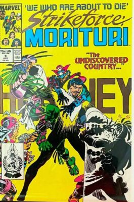 Strikeforce: Morituri #9 - Marvel Comics - 1987