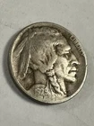 1929-D 5C Buffalo Nickel Full Date And Mint Mark With Almost Full Horn # BN #23