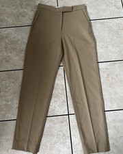 Arket Marzotto Trousers In Camel Brown Size 36eu