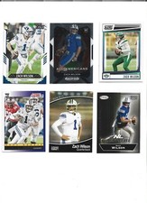 ZACH WILSON LOT (6) SCORE RC's, SAGE DRAFT, PRISM ALL-AMERICANS RC, NEXT LEVEL