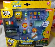 Teeny Tinies SpongeBob SquarePants NEW Krusty Krab Mini Food 20 Piece Playset