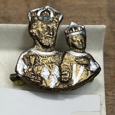 religious pin, unknown origin, small, nice looking - free  shipping - SPv.20
