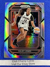 2023 #138 Haley Jones WNBA Panini Prizm Basketball Silver Prizm RC Dream