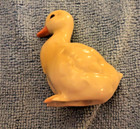 Sweet Porcelain Duck Figure Has A Blue Mark With Two Wavy Lines — photo 3