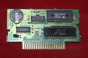 Jikkyou World Soccer Perfect Eleven (Super Famicom SFC, 1994) Game Cartridge.