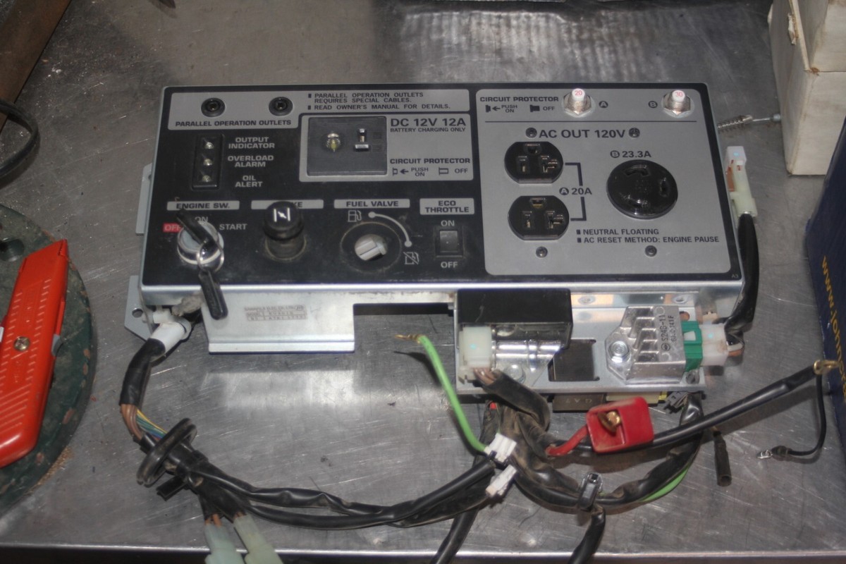 Honda EU3000IS Control Panel 32340-ZS9-T31 | eBay