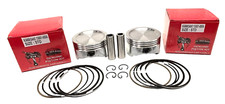 2 PISTONS WITH RINGS FITS KAWASAKI FR691V FS691V FT691V FX691V PART 13001-6004