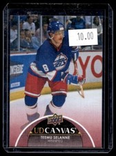 2022-23 Upper Deck UD Canvas Legends SP Teemu Selanne Winnipeg Jets #C243