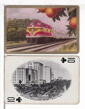 Single Railroad Playing Card "Florida East Coast, FEC-3a" Bollhagen, Nar Souv