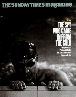 Sunday Times David Bailey VLADIMIR PUTIN RUSSIA ELIOT SPITZER GILES RAYNER