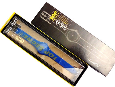 Swatch Special Loomi Neu NOS Top Secret GK905 1998 Vintage Armbanduhr