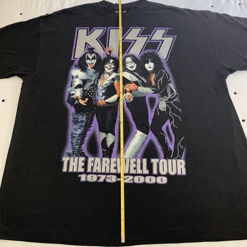 KISS The Farewell Tour 1973-2000 Concert T-Shirt 2XL (52) New - Picture 5 of 17