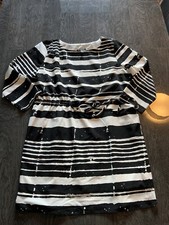 Black And White Mango Dress