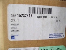 New OEM 2008-2014 Cadillac CTS Sedan & SW LH Front Door Glass OEM# 15242617