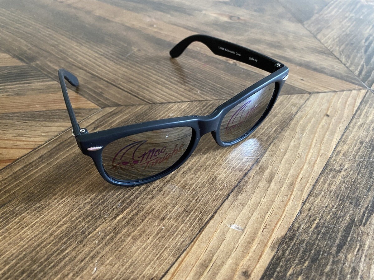New 1988 McDonald's “Mac Tonight” Sunglasses w/Motif Mirror Lenses