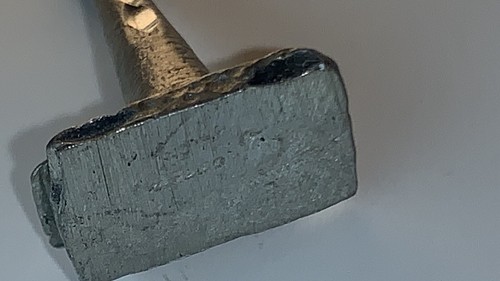 Cuter Zinn Miniatur Zinn Figur Leuchtturm graviert mystisch 1 Zoll groß - Bild 6 von 8