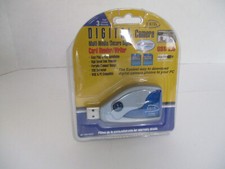 Quantaray Digital Camera Multi Media Card Reader/Writer USB Move Photos To PC