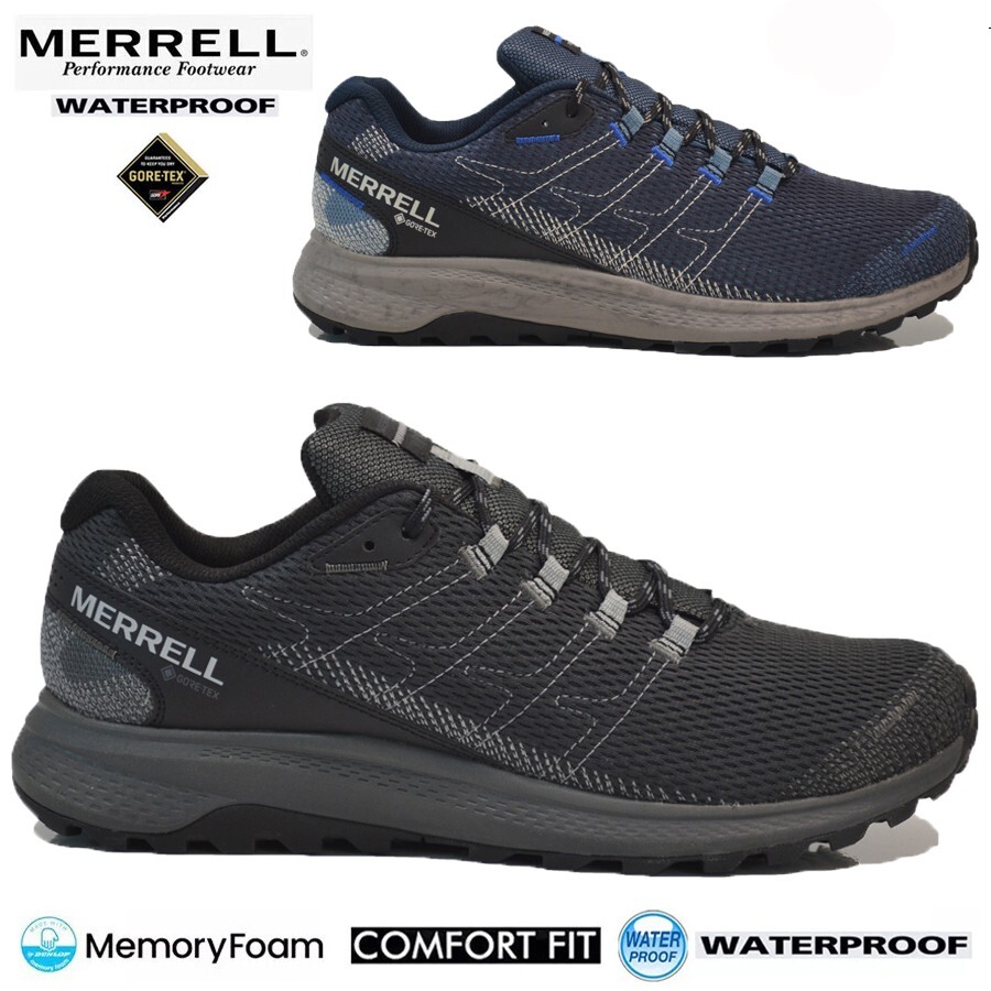 BOTAS MERRELL PARA HOMBRE PARA CAMINAR SENDERISMO TÉRMICAS IMPERMEABLES GORE-TEX EXTERIORES