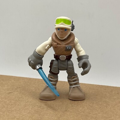 Luke Skywalker Playskool 2014 Star Wars Galactic Heroes Figur Kombi P&P #6