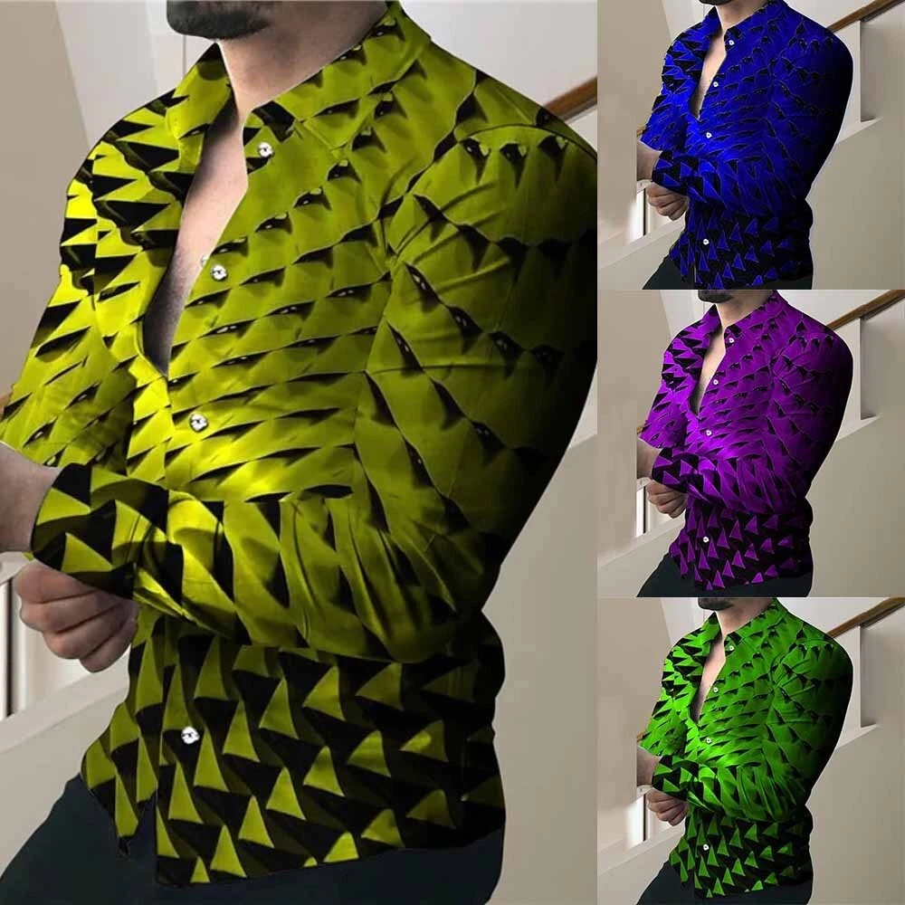 mens yellow button down dress shirt