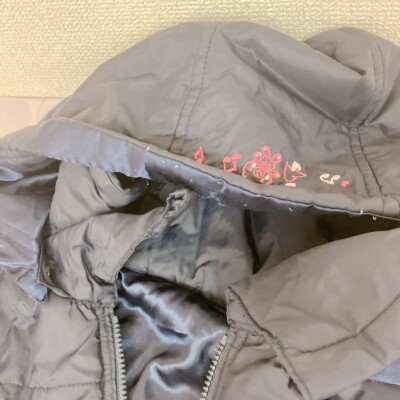 Mezzo Piano Kids Jacket 150cm M Jumper Navy Blue Heart Hood Outer