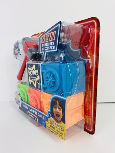 RYAN’S WORLD Smashin' Surprise Safes 6 Piece Set-Smash It Open Series 2 NEW - Picture 3 of 3