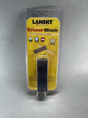 Lansky Knife Sharpener Lansky Eraser Block Crock Stick Rod Cleaner Ceramic Rods