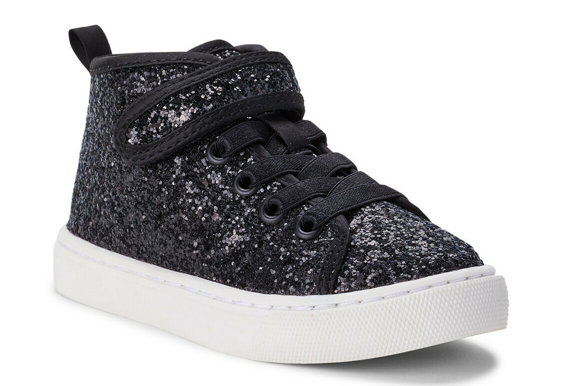 glitter high top