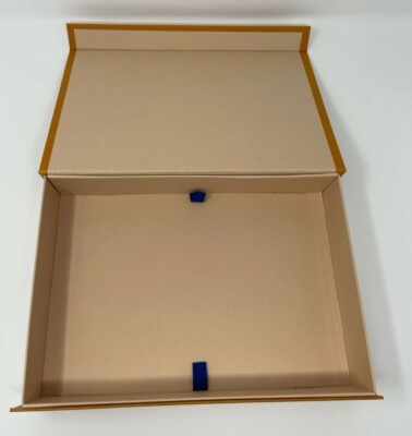 LOUIS VUITTON オレンジボックス Authentic Louis Vuitton Accessory Orange Box w/Magnetic Close | eBay