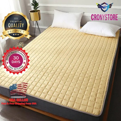 Queen Size Mattress Topper, 1200 GSM Cooling Cushion, Mattress Pad for Back Pain - Picture 53 of 124