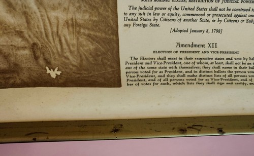 Constitution Of The United States Replica Advertisement For Shipley Bakery 1949 - Picture 13 of 17