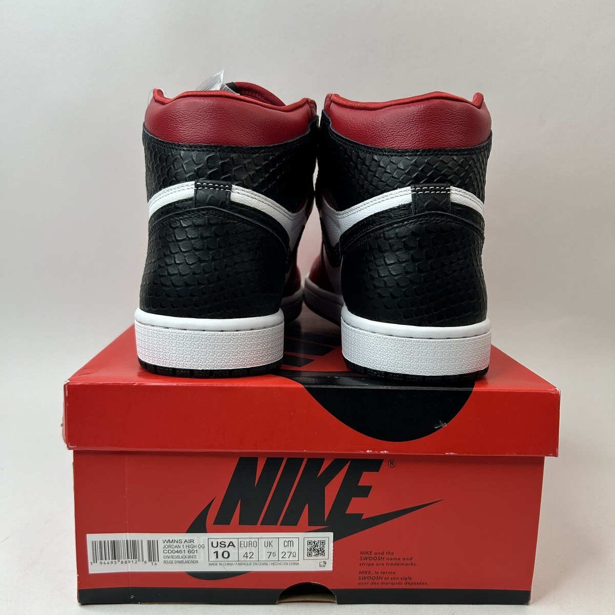 Nike Air Jordan 1 Retro High OG “Satin Snake Chicago” CD0461-601