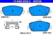 Plaquette de frein Hyundai I30