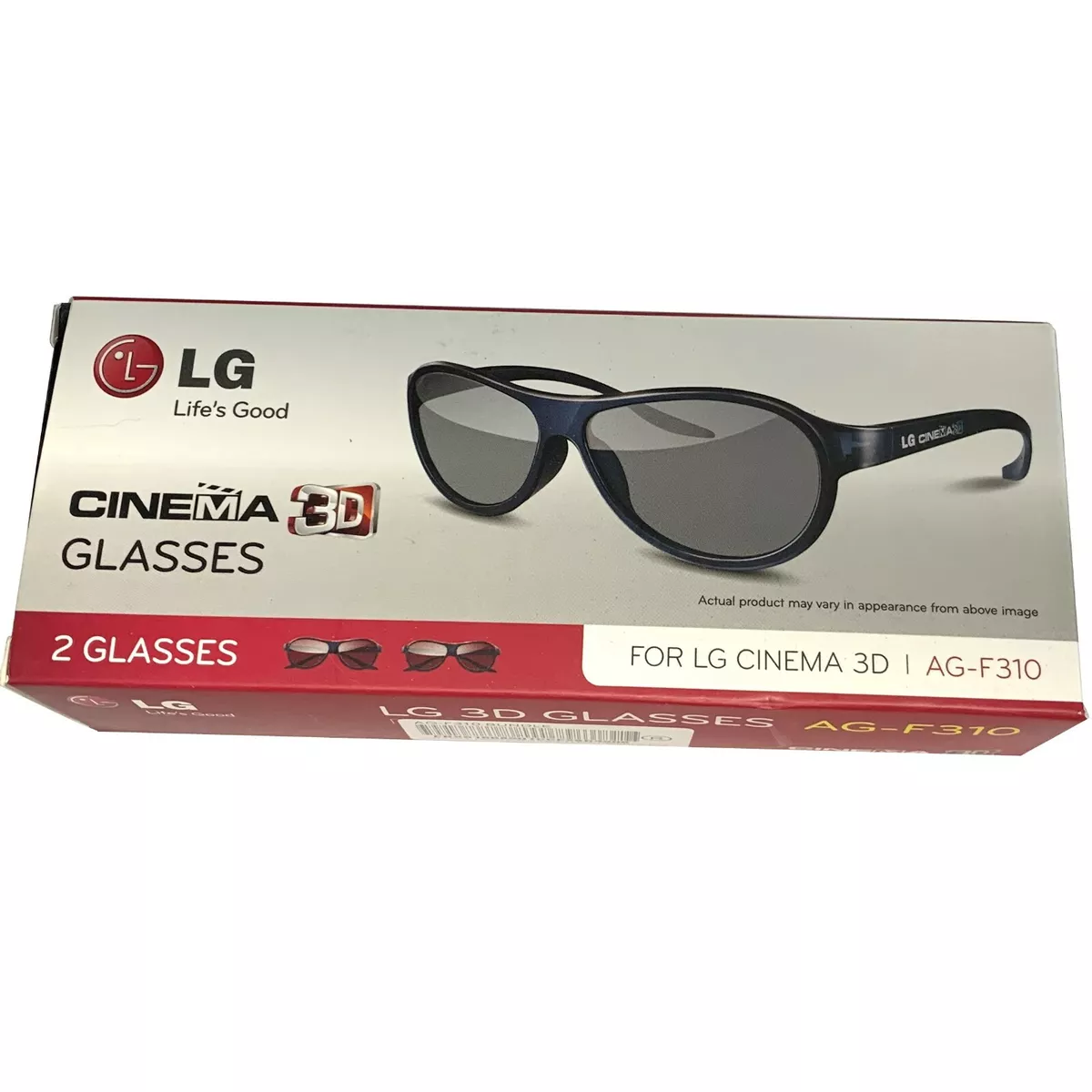 Genuine, OEM LG AG-F310 Passive 3D Glasses - 2 Pack, NEW NIB | eBay