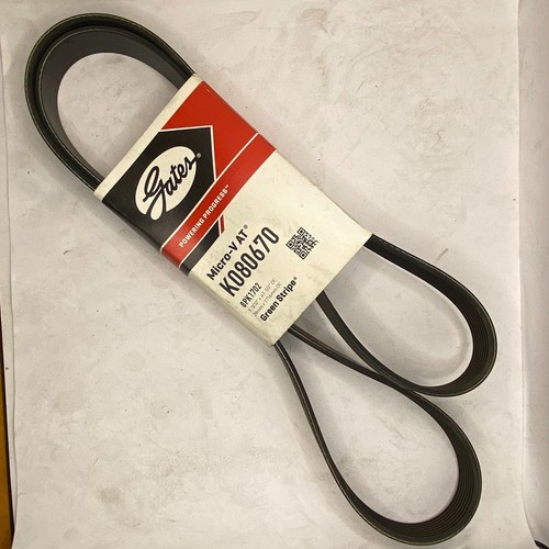 Serpentine BeltPremium OE MicroV Belt Gates K080670 8PK1702 Green