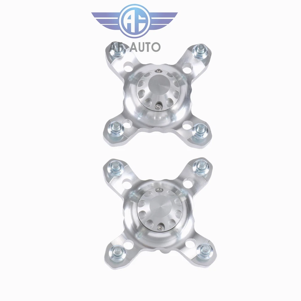 LSR Billet Front Wheel Hubs Set For Honda TRX 400EX 450R 450ER 2006+ - Image 3 of 4