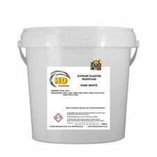Snow White Multi Finish Gypsum Plaster 3kg, 5kg Reinforced With Polymers FREE PP