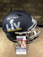 Sarah Thomas Signed Superbowl LV 55 Riddell Helmet Bucs/Chiefs Tom Brady MVP JSA
